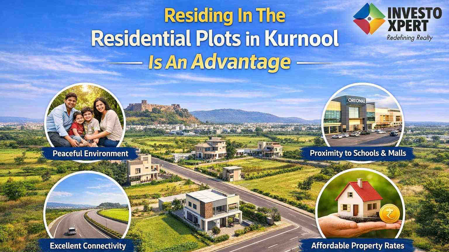 Residing In The Residential Plots in Kurnool Is An Advantage